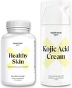 Bundel: Gezonde huid Anti-Aging Supplement en Kojic Acid Face Cream