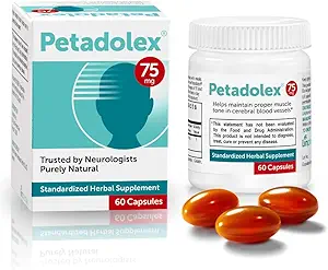Migraine Relief - Gepatenteerde Butterbur Root Extract, 75mg PA-Free Butterbur Extract in Gelatine Capsules, Ideaal Real Butterbur voor Migraines Oplossing Preventie
