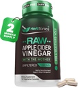 Herbtonics Apple Cider Vinegar Capsules 1500mg with Mother – Triple Strength Formula for Weight Loss | Detox & Sugar Control | Metabolic Support & Digestion – USA Brand – 120 Vegan Capsules