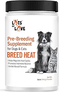 Raswarmte - Fok- en voortplantingssupplement voor honden en katten (voormalig Thomas Labs, hetzelfde product) - 16 oz Poeder