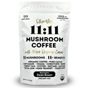 Ohmyes 11 Paddestoelen Koffie met Cacao 11 USA Gegroeide Adaptogene Paddenstoelen voor Focus, Clarity & Energy Lion