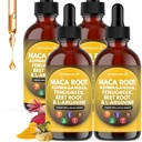 Superfood MD Maca Root Liquid Drops with Ashwagandha, Nettle, Fenugreek, Beet Root and L-Arginine Liquid Multivitamin for Women and Men - 8 Oz
