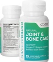 Zuurstof Voeding OsteoActiveert Formula All-Natural Dietary Ondersteuning voor gewrichten, botten en connectieve weefsels - 60 Tel pil Fles- Plantaardige Capsules (Verpakking mei Vary)