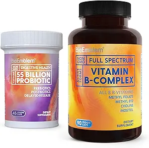BioEmblem Vitamine B-complex en probiotica voor vrouwen en mannen