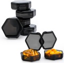 Kleine pil Box, 7 Packs Travel Pill Case, Portable BPA Gratis Mini Organizer voor Pocket Portemonnee, Dagelijkse Geneeskunde Vitamine Container, Visolie en supplement opslag