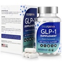 Women & Men | GLP-1 Supports Gut Health, Metabolic Wellness & Appetite Regulation | Fiber, Cinnamon & Probiotics | Clean, Low Odor Formula | 60 Count