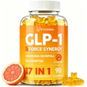 GLP-1, GLP-1 Berberine Gummies with Akkermansia Probiotic, 90 Counts (Yuzu)