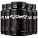 Valdivia (5 Pack) Horsewood Capsules - Official Horse Wood Supplement, Premium Formula, Natural Vitamins for Health & Wellness - 300 Capsules for 5 Months