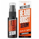 Wild Willies Beard Growth Serum voor mannen - natuurlijke baard Serum met biotine, cafeïne en essentiële baardolie voor voller, dikker gezicht haarverbeteraar - dagelijkse verzorging, voeding & hydrateren gezichtshaar