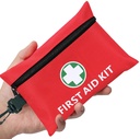 Mini First Aid Kit - 147 Piece Small First Aid Kit,with Rotatable Buckle Ideal for Cars, Schools, Sports, Homes, Travel, Camping, Hiking ﻿