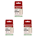 Matrons Crepe Elastic Bandage, 4.57m x 5cm, Multicolor, Unisex, Medical Bandage (Pack of 3)