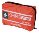DONAU SAFETY - First Aid Kit for Motorcycles, according to the current standard 2025 DIN 13167, Mini Small First Aid Kit