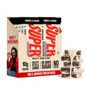 SuperYou Cookies & Cream Protein Wafer Bars (Pack of 10)|10g Protein, 3g Fiber, No Added Sugar|Yeast Fermented Protein|Energy Bars|Crunchy Wafer Bar|100% Vegetarian|No Palm Oil|400g