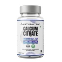 NATURALTEIN Calcium Citrate with Vitamin D3 & K2 MK-7 | High Absorption Bone & Joint Support | Helps Calcium Utilization, Muscle Strength & Immunity | Vegan, Non-GMO | 30 Tablets