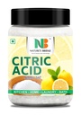 Nature's Bridge Natural Citric Acid 250 Gm | Nimbu Sat | Tatri | Nimbu Phool | Lemon Salt | Natural Food Preservative, Flavor Enhancer | Household Cleaner Citric Acid Crystals