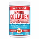 Nutrabud Japanese Marine Collagen Powder Supplement for Women,Men|No Added Sugar|Supports Skin Radiance,Healthy Hair,Nails & Joints|Hydrolyzed Collagen Peptides (Orange,200 grams)