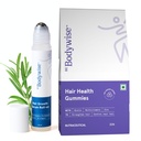 Be Bodywise Hair Growth Pack, 30 Day Pack, Biotin Hair Gummies (30 Gummies) & Rosemary Hair Growth Serum (Roll-On) 25Ml, For Hair Fall & Hair Thinning