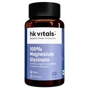 hk vitals 100% Magnesium Glycinate 1880mg, 60 Tablets