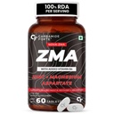 Carbamide Forte ZMA and Zinc Supplement for Men | Zinc and Magnesium Supplements with Vitamin B6 | Zinc tablets May Support Muscle Recovery and Sleep Quality | 60 Tablets
