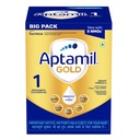 Aptamil Gold Infant Formula for Babies - Stage 1 (Upto 6 months) - with 5HMO and Prebiotics - 3x400g -Bag -in -Box