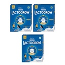 Nestle LACTOGROW Nutritious Milk Drink Powder | Biscuity Vanilla Flavour (2-6 Years),Pack of 3, 1200 G, Bag-In-Box Pack