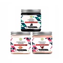 100% Pure & Naturals Charcoal Powder 100gm & Sandalwood Powder 100gm & Rose Petal Powder 100gm (Pack Of 3) 300GM