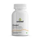 Unived Ovegha Vegan Omega-3 DHA from Algal Oil – PLANT BASED, NO FISH – 500mg DHA per Serving, Supports Brain, Eyes & Heart – Vegetarian, No Soy or Gluten – 60 Vegan Liquid Capsules