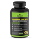 GREENDORSE Magnesium Complete - High Absorption Magnesium Complex with 5 Forms + Zinc, D3 & K2-7 | Bioavailable formula for Muscle Cramps, Stress Relief, Bone Health, and PMS | 90 Veg Capsules