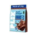 PLIX THE PLANT FIX Super Strength Fermented Yeast Protein- 1 kg | Easy to Digest | 24g Protein/Serve | PDCAAS of 1 | 5.3 - BCAA | Milk Chocolate Flavour