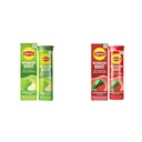 Lipton Metabolism Boost with 150mg Green Tea Catechins and 50mg ACV (Apple Cider Vinegar) | For Weight Loss & Fat Burn | Zero Calories | 16N Effervescent Tablets | Green Apple Flavour|Lipton