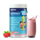 Gritzo SuperMilk Growth+ (2-6y Kids), Strawberry Swirl, 400g