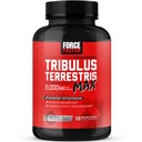 FORCE FACTOR Tribulus Terrestris Max voor mannen, Testosteron Booster en mannelijke vitaliteit Supplement, voor Superior Absorptie, 2000mg, 120 Capsules