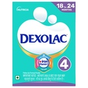Dexolac Stage 4 Follow up Formula for Babies - (18-24 months) - with Iron, Vit C, Zinc, Protein & other Vital nutrients - 400g -Bag-In-Box