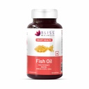 Bliss Welness Omega 3 Fish Oil Gold | Cold Pressed Arctic Sea Anchovie Fish Omega3 Oil 2000 mg EPA 360 mg DHA 240 mg | Brain Heart Eye & Joint health for Men & Women - 60 Softgel Capsules, 120 grams