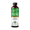 MCT Oil 500ml | Pure C8 & C10 | Keto & Paleo Friendly | Organic | Sourced from Coconuts | Unflavored Oil that helps Supports Brain Function & Instant Energy | Pack of 1