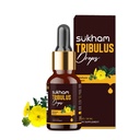 Tribulus Terrestris gouttes liquides TTT-120 Tribulus Extrait de 3e laboratoire de partie testé pour la récupération et la performance- 1 FL.OZ (40 portions) avec des saponines et des flavonoïdes, concentré liquide sans alcool
