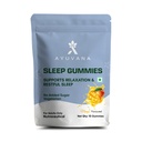 Melatonin 5mg Sleep Gummies for Men & Women | Supports Relaxation & Restful Sleep | No Added Sugar | Vegetarian Formula | Non-Habit Forming | Mango Flavour | 10 Gummies