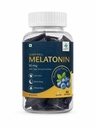Melatonin Sleep Gummies 10 mg with Tagar Extract, Sleep Gummies for Men & Women, Sleep Support Supplement, Blueberry Flavour, Sugar Free, Vegetarian, Individually Wrapped, 30