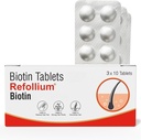 Advanced Biotin - Hair Vitamin Supplement for Men and Women, Tablets (30 Tablets)