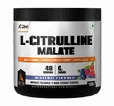AS-IT-IS Nutrition ATOM L-Citrulline Malate Powder 2000mg, Boosts Nitric acid & Muscle recovery, Supports Endurance & Muscle Pump, Pre-Workout Supplement Men & Women, 100gm, 48 serves, Blue Razz