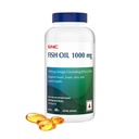 GNC Fish Oil 1000mg Omega-3 with 180mg EPA & 120mg DHA | 60 Softgels | For Heart, Brain, Joint & Vision Support | Ultra-Pure, & Enteric-Coated for No Fishy Aftertaste | USA Formulated