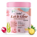 Fytika Let It Glow - 200g (Pineapple, Pack of 1) Marine Collagen Supplement for Men & Women|L- Glutathione, Vitamin C, Sesbania Agati Extract| Helps support healthy skin, hair and nails.