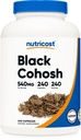 Nutricost Black Cohosh 540mg, 240 Capsules - Non-GMO, Glutenvrij