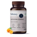 Miduty Liposomal Vitamin C Supplement - Antioxidant Vitamin, Skin Rejuvenation & Immunity Booster Supplement Helps to Boost Collagen for Skin, Hair & Nails - 90 Capsules