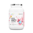 Healthfarm Muscle Whey Protein Powder | Naturally Flavored Whey Protein Isolate | High Protein Post Workout Supplement for Muscle Growth, Strength & Recovery | Rose Milk Flavor | 1kg