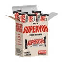 Superyou Cookies & Cream Protein Wafer Mini Bars (Pack Of 10)| 5g Protein | Made with Atta & Jowar | No Added Sugar | Yeast Fermented | Energy Bars | 100% Vegetarian |No Palm Oil | 200g