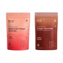 NEAT EVERYDAY Apple Cider Vinegar & Shilajit+ Gummies Combo | 1000mg ACV | With Maca Root & Ashwagandha | No Added Sugar | Vegan | 15 Gummies Each