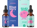 JoySpring Vitamine D3 K2 pour les enfants peut soutenir le système immunitaire sain Vitamine D pour les enfants et la mélatonine liquide pour les enfants