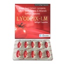 Lycopix-LM Softgel Capsules with Lycopene, Lutein, Multivitamins & Minerals (10 g)
