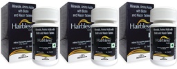 Tablets with Vitamins- Biotin & Niacin, Minerals & Amino Acids | helps reduce hairfall | supports hairgrowth | 30 tablets (Pack of 3)